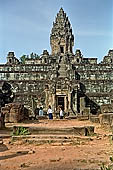 Bakong temple - the five tiered pyramid of the main temple.